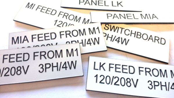 Electrical Panel Tags