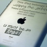 Engraved iPads and iPhone Cases