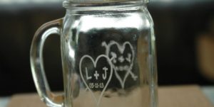 Engraved Glasses and Glass Bottles