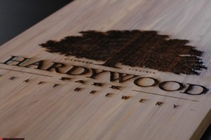Engraved Wooden Sign Richmond VA