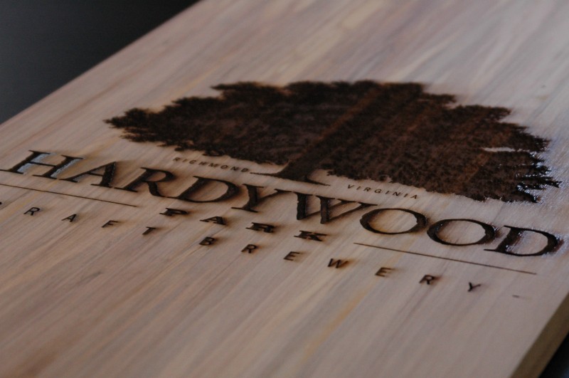 Engraved Wooden Sign Richmond VA
