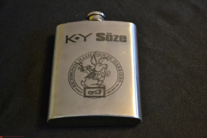 Engraved Flasks and Cups