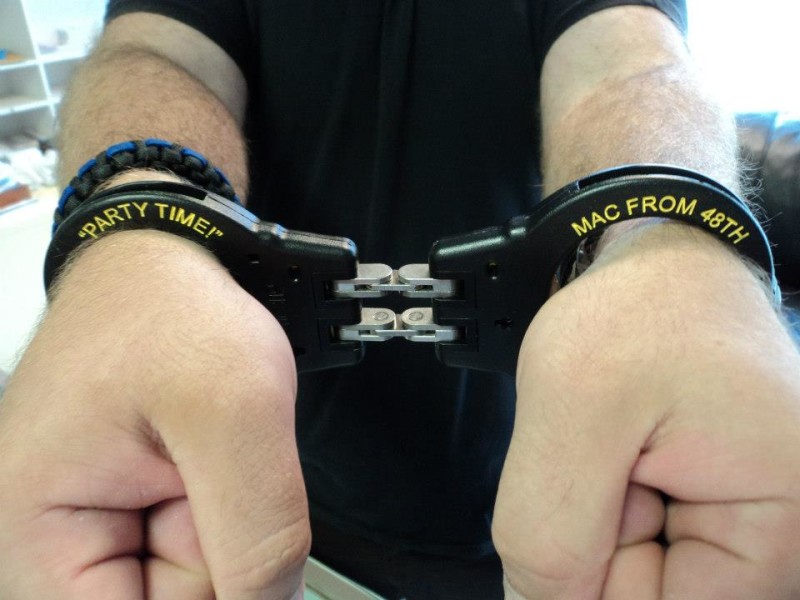 Custom Engraved Handcuffs
