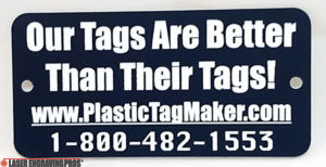 plastic tags