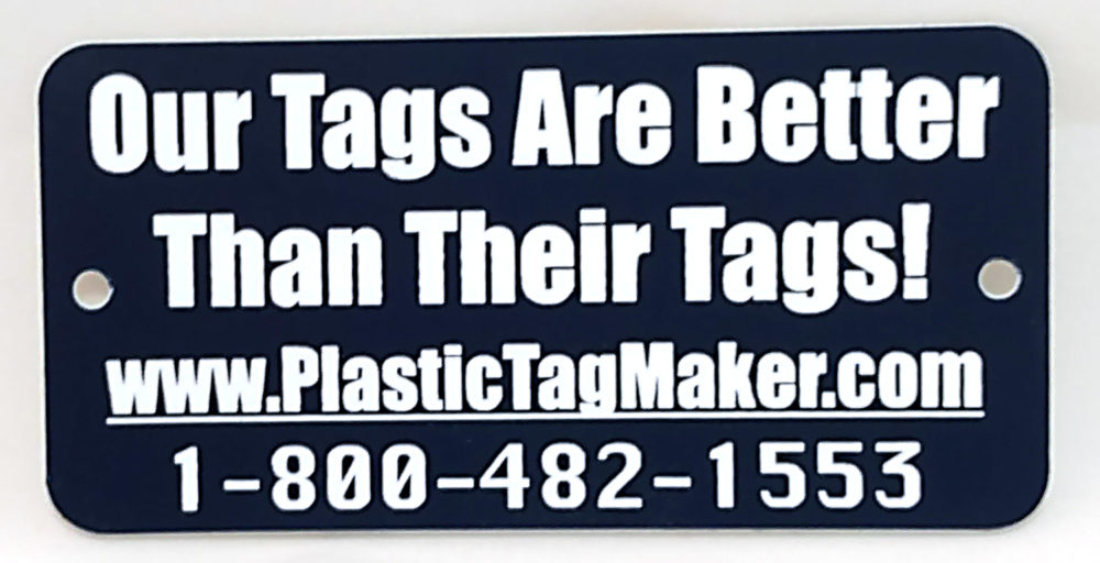 plastic tags