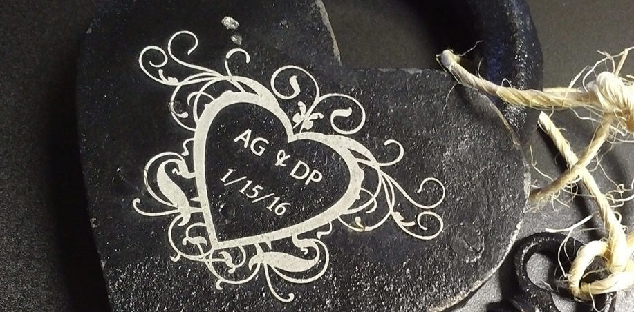 Valentine's Gifts Engraving custom metal locket