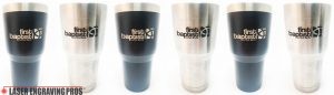 Engraved Stainless Yeti Cups
