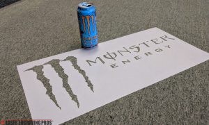 custom engraved monster energy sign laser engraving pros Plastic Engraving