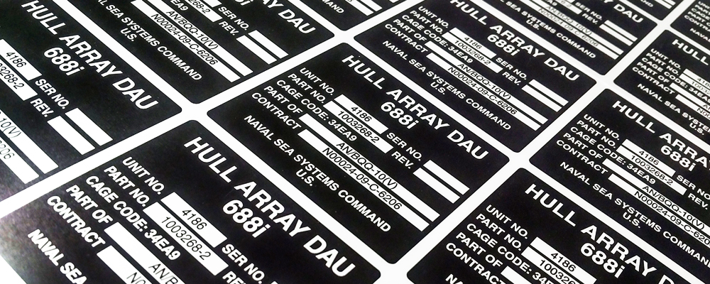 Engraved Equipment Tags