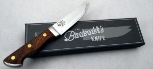 Engraved Bartender's Knife