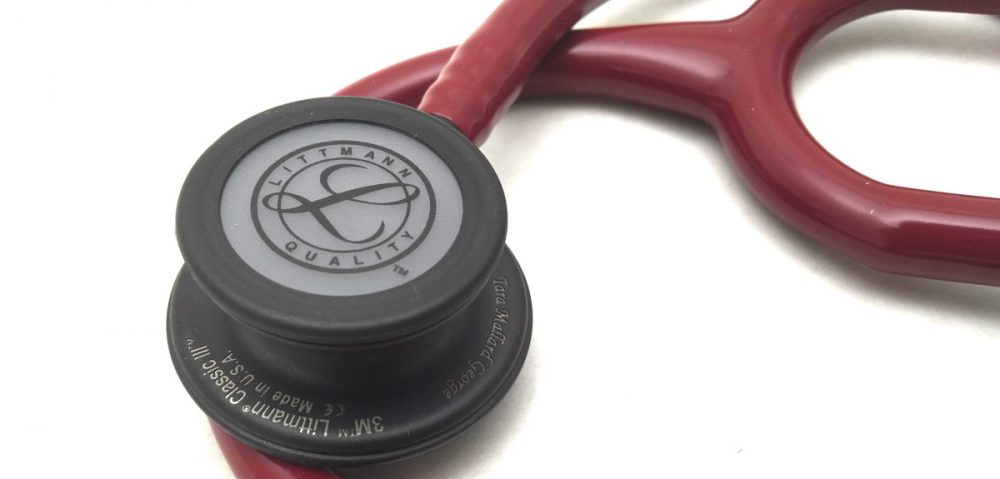 Laser engraved stethoscope