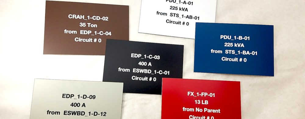 Engraved Electrical Panel Labels